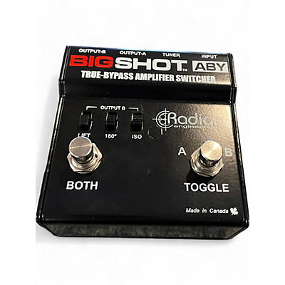 Radial Engineering Used Radial Engineering Bigshot ABY Pedal