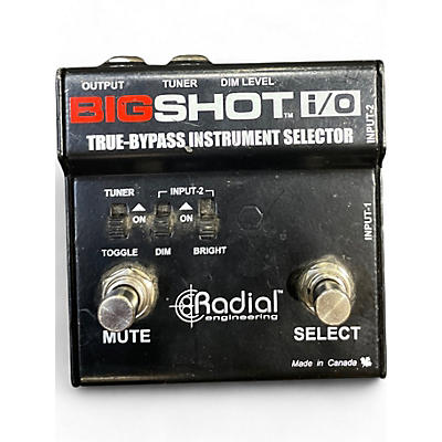 Used Radial Engineering Bigshot I/O True Bypass Selector Pedal