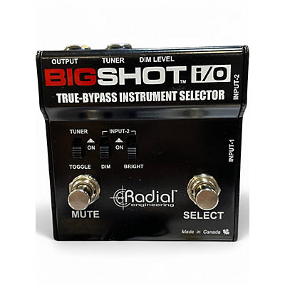 Used Radial Engineering Bigshot I/O True Bypass Selector Pedal