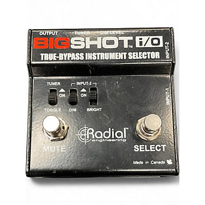 Used Radial Engineering Bigshot I/O True Bypass Selector Pedal