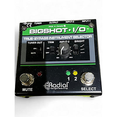Used Radial Engineering Bigshot I/O True Bypass Selector Pedal