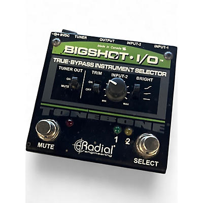 Used Radial Engineering Bigshot I/O True Bypass Selector Pedal