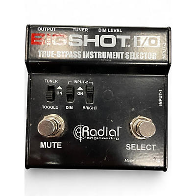Used Radial Engineering Bigshot I/O True Bypass Selector Pedal