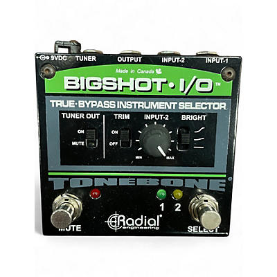 Used Radial Engineering Bigshot I/O True Bypass Selector Pedal