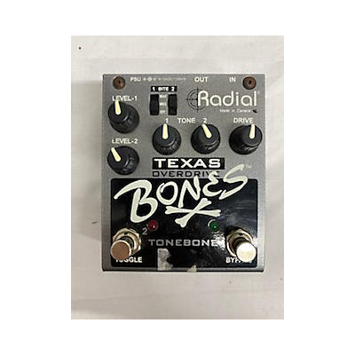 Radial Engineering Used Radial Engineering Bones Texas Overdrive Effect Pedal