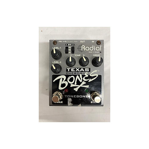 Radial Engineering Used Radial Engineering Bones Texas Overdrive Effect Pedal