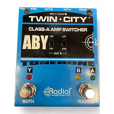 Radial Engineering Used Radial Engineering Bones Twin City ABY Bypass Pedal