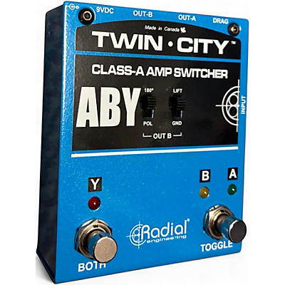 Used Radial Engineering Bones Twin City ABY Bypass Pedal