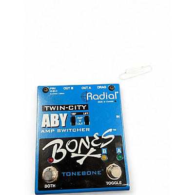 Used Radial Engineering Bones Twin City ABY Bypass Pedal