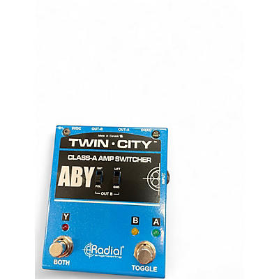Used Radial Engineering Bones Twin City ABY Bypass Pedal
