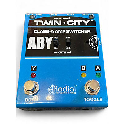 Used Radial Engineering Bones Twin City ABY Bypass Pedal
