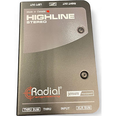 Used Radial Engineering Highline Stereo Signal Processor