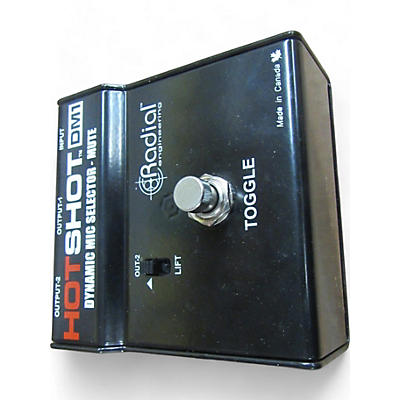 Radial Engineering Used Radial Engineering Hotshot DM1 On-Stage Mic Mute Footswitch