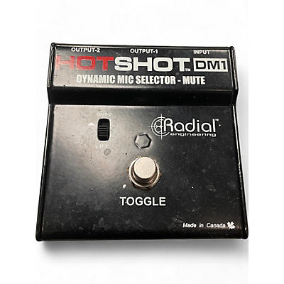 Used Radial Engineering Hotshot DM1 On-Stage Mic Mute Footswitch