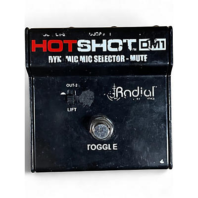Used Radial Engineering Hotshot DM1 On-Stage Mic Mute Footswitch