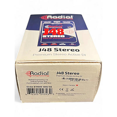 Used Radial Engineering J-48 Direct Box
