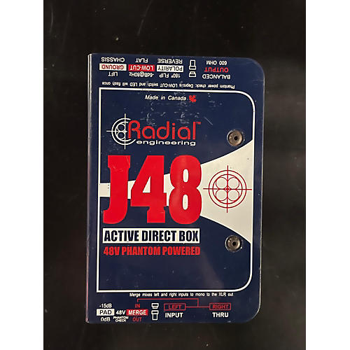 Radial Engineering Used Radial Engineering J48 Direct Box