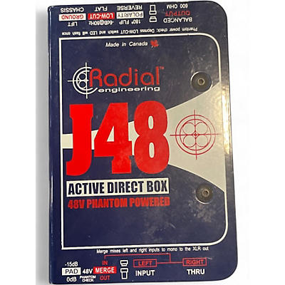 Used Radial Engineering J48 Direct Box