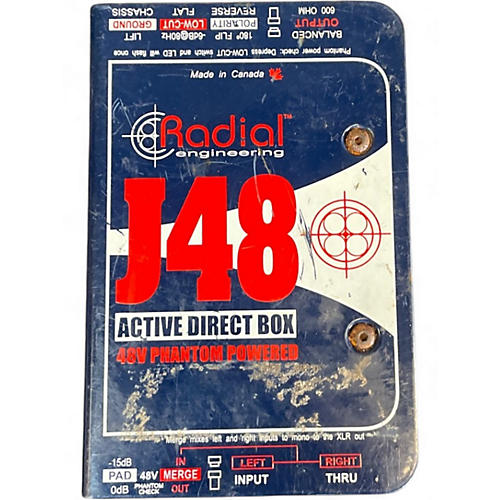 Used Radial Engineering J48 Direct Box