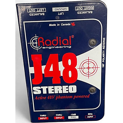 Used Radial Engineering J48 Direct Box