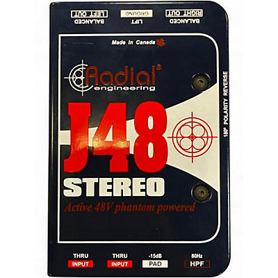 Used Radial Engineering J48 STEREO ACTIVE DIRECT BOX Direct Box
