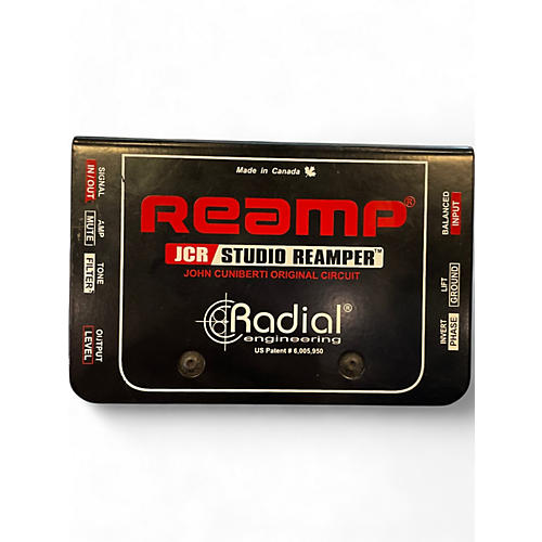 Radial Engineering Used Radial Engineering JCR Studio Reamper Direct Box