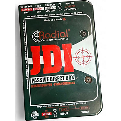 Used Radial Engineering JDI MK3 Passive Direct Box Direct Box