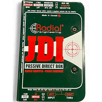 Used Radial Engineering JDI MK3 Passive Direct Box