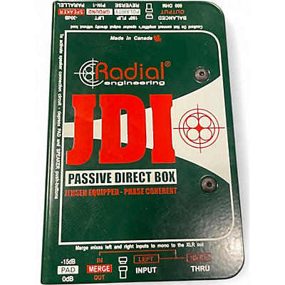 Used Radial Engineering JDI PASSIVE DIRECT BOX Patch Bay