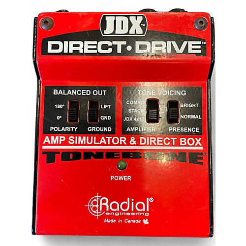 Used Radial Engineering JDX DIRECT DRIVE Direct Box