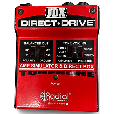 Used Radial Engineering JDX DIRECT DRIVE Effect Pedal