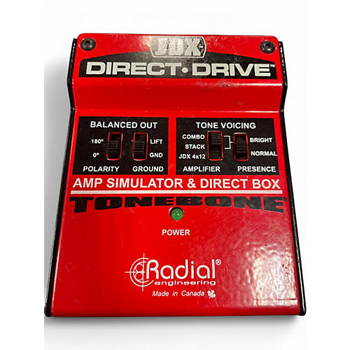 Used Radial Engineering JDX DIRECT DRIVE Effect Pedal