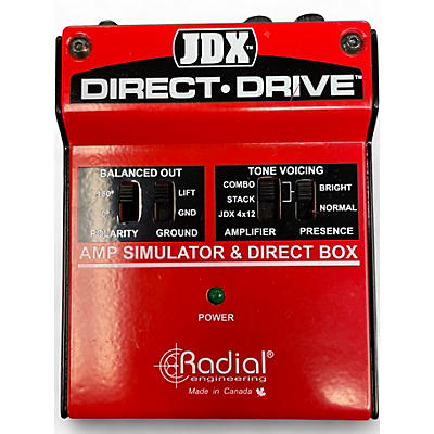 Used Radial Engineering JDX DIRECT DRIVE Effect Processor