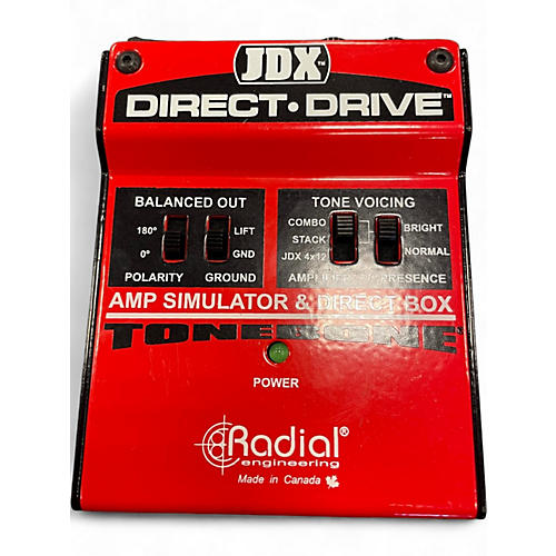 Used Radial Engineering JDX DIRECT Effect Pedal