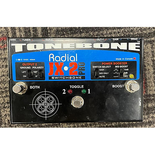 Radial Engineering Used Radial Engineering JX2 Switchbone Class A ABY With Boost Pedal