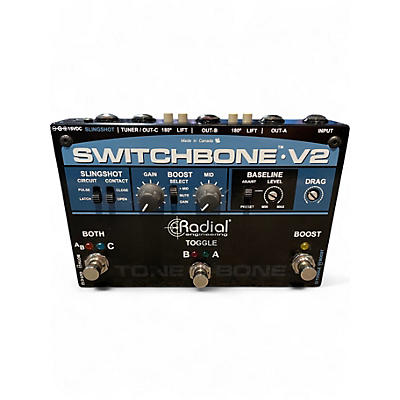 Used Radial Engineering JX2 Switchbone Class A ABY With Boost Pedal