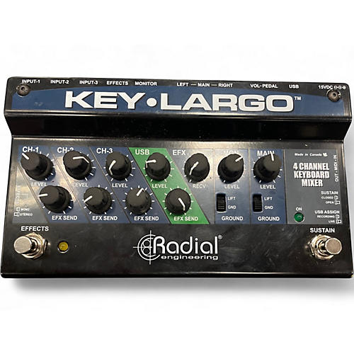 Used Radial Engineering KEY LARGO Unpowered Mixer