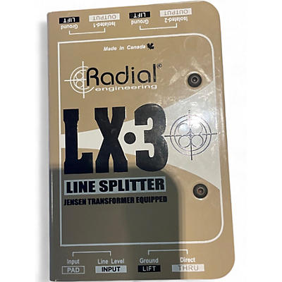 Used Radial Engineering LX3 Audio Converter