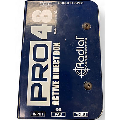 Used Radial Engineering PRO 48 ACTIVE DI BOX Direct Box