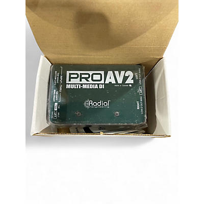 Used Radial Engineering PRO AV2 Direct Box