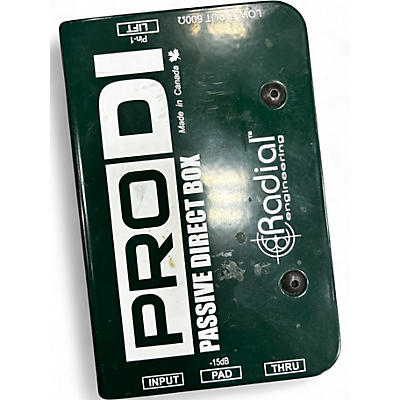 Used Radial Engineering PRO DI Audio Converter