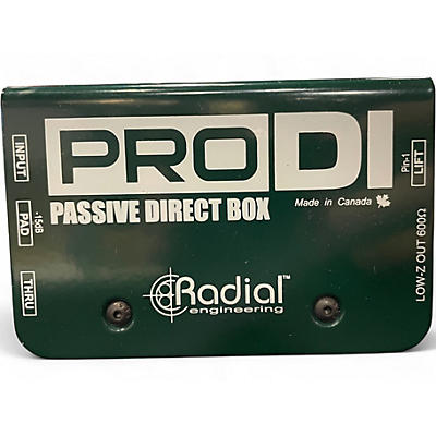 Used Radial Engineering PRO DI Direct Box Direct Box