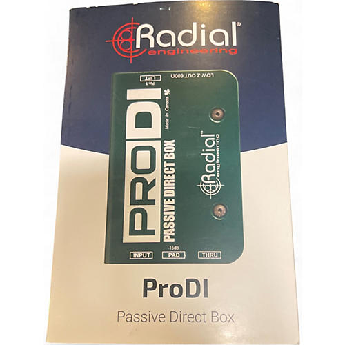 Radial Engineering Used Radial Engineering PRO DI Direct Box