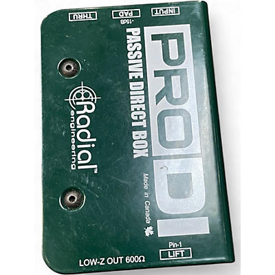 Used Radial Engineering PRO DI  Effect Pedal