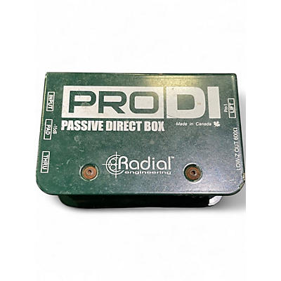Used Radial Engineering PRO DI PASSIVE DIRECT BOX Direct Box
