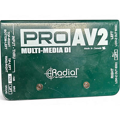 Used Radial Engineering PROAV2 Direct Box