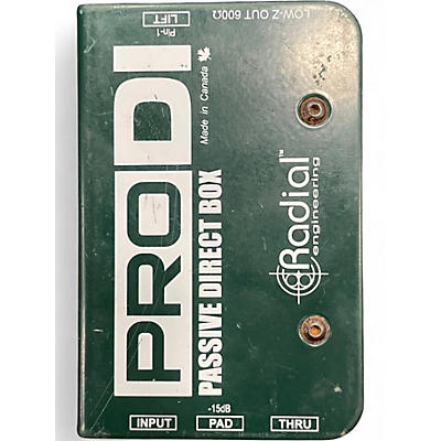 Used Radial Engineering PRODI Direct Box