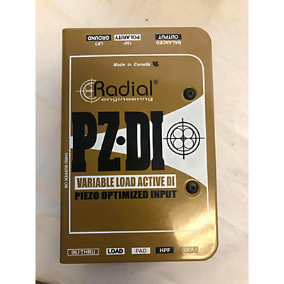 Radial Engineering Used Radial Engineering PZ-DI Direct Box