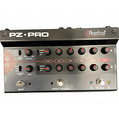 Used Radial Engineering PZ PRO Guitar Preamp