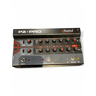 Used Radial Engineering PZ PRO Guitar Preamp